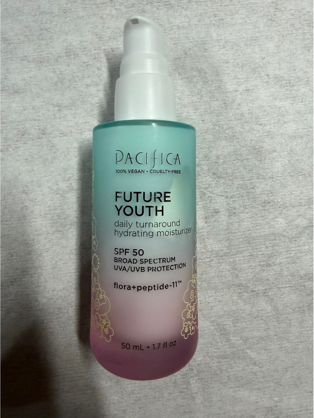 Pacifica Future Youth Daily Turnaround Hydrating Moisturizer SPF 50 50ml